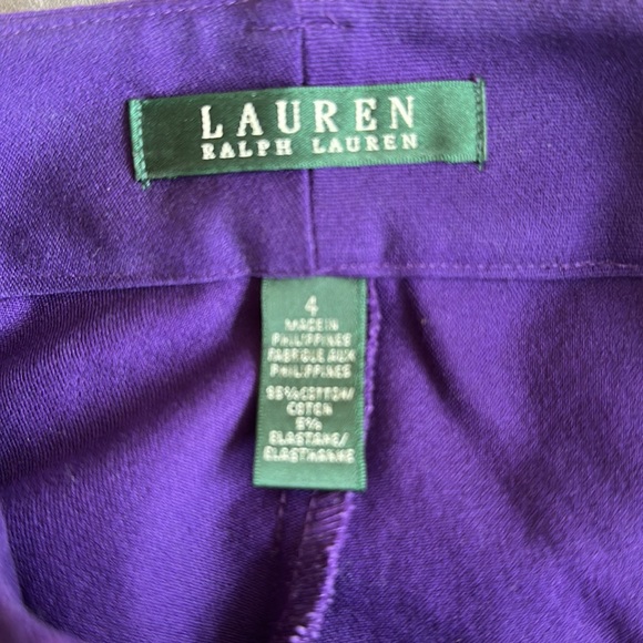 Beautiful Ralph Lauren pants. Excellent condition. 💜 - Picture 6 of 6